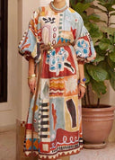 Robe 100% Lin