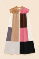 Robe Patchwork 100% Cotton