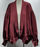 Veste Bomber Satin Soie