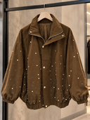Veste Clou strass