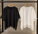 T-shirt dentelle