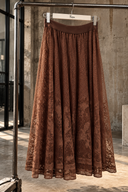 Jupe tule dentelle