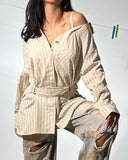 Chemise destructurée